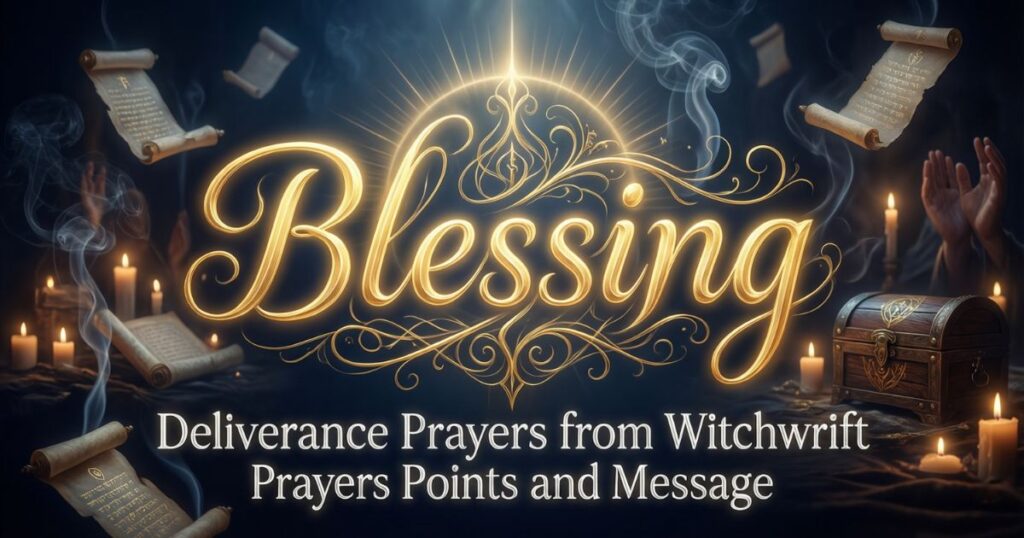 Deliverance Prayers from Witchcraft Prayers Points and Message