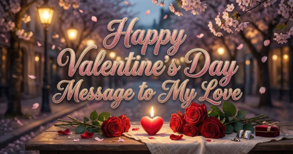Happy Valentine Day Message to My Love