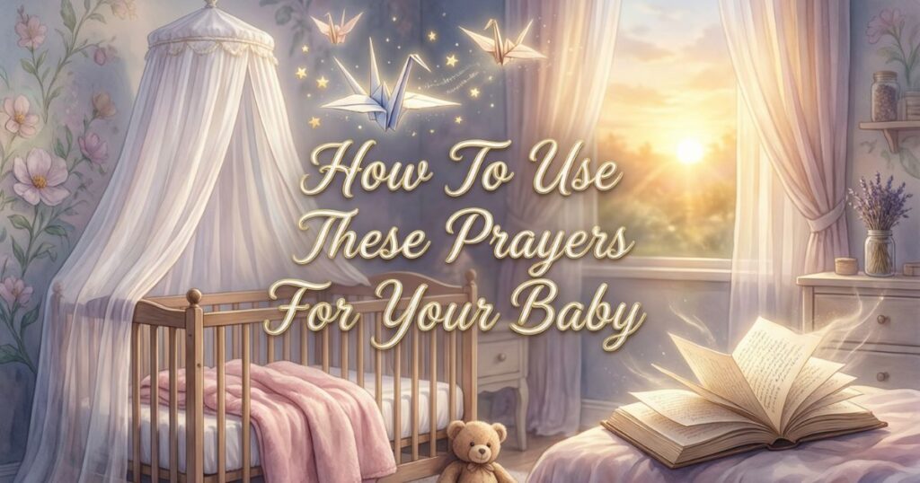 How To Use These Prayers For Your Baby