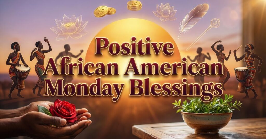 Positive African American Monday Blessings