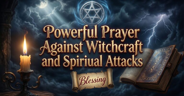 Powerful Prayer Against Witchcraft and Spiritual Attacks