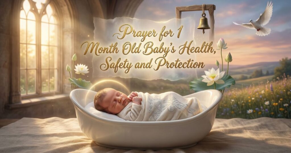 Prayer for 1 Month Old Baby’s Health, Safety and Protection