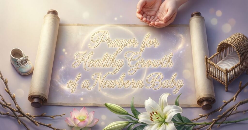 Prayer for Healthy Growth of a Newborn Baby