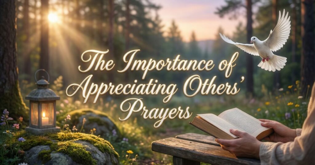 The Importance of Appreciating Others Prayers