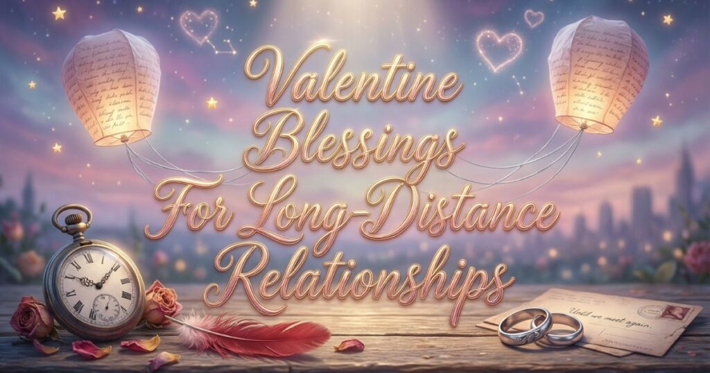 Valentine Blessings For Long-Distance Relationships