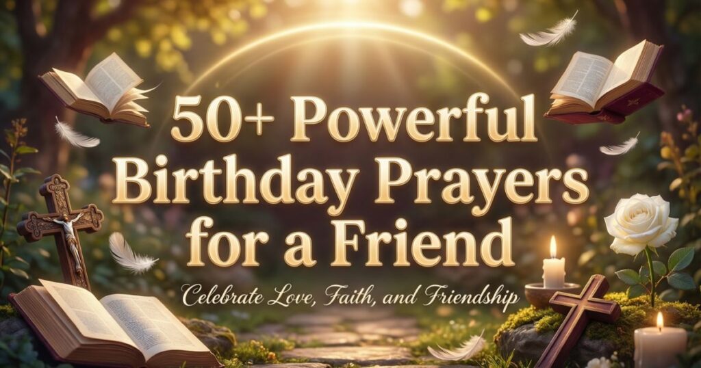 Powerful Birthday Prayers for a Friend