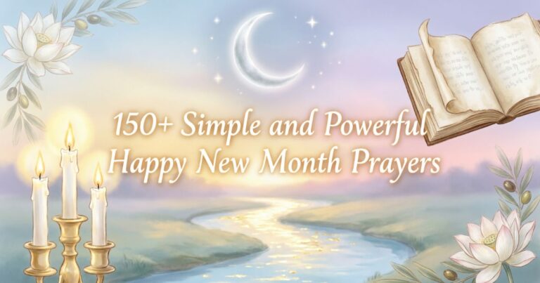 150+ Simple and Powerful Happy New Month Prayers