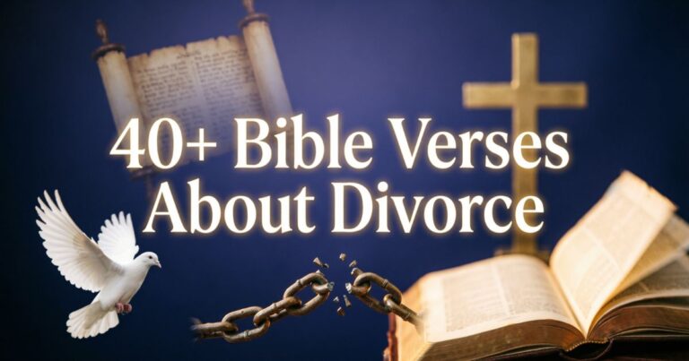 40+ Bible Verses About Divorce
