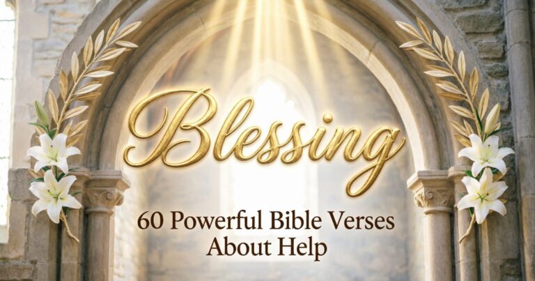 60 Powerful Bible Verses About Help