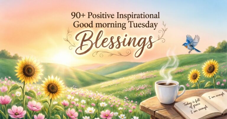 90+ Positive Inspirational Good morning Tuesday Blessings