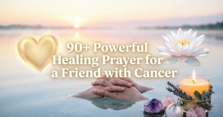 90+ Powerful Healing Prayer for a Friend with Cancer
