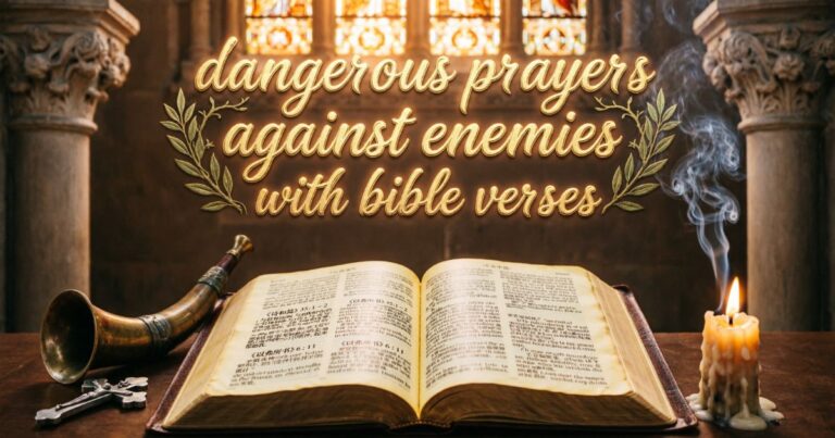 Dangerous Prayers Against Enemies With Bible Verses