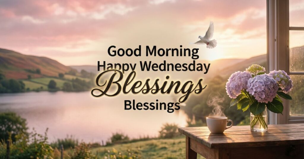 Good Morning Happy Wednesday Blessings