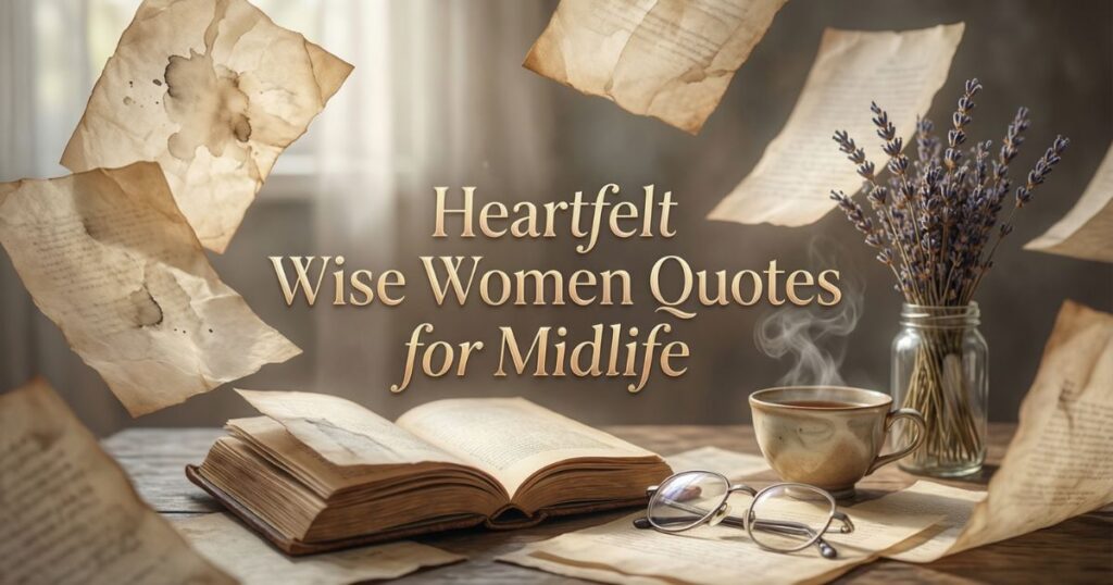 Heartfelt Wise Women Quotes for Midlife