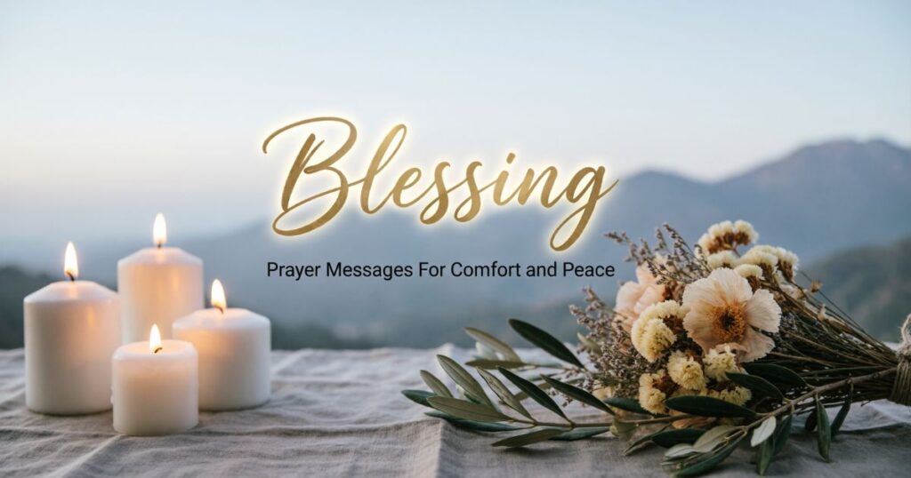 Prayer Messages For Comfort and Peace