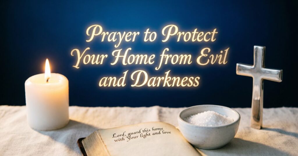 Prayer to Protect Your Home from Evil and Darkness
