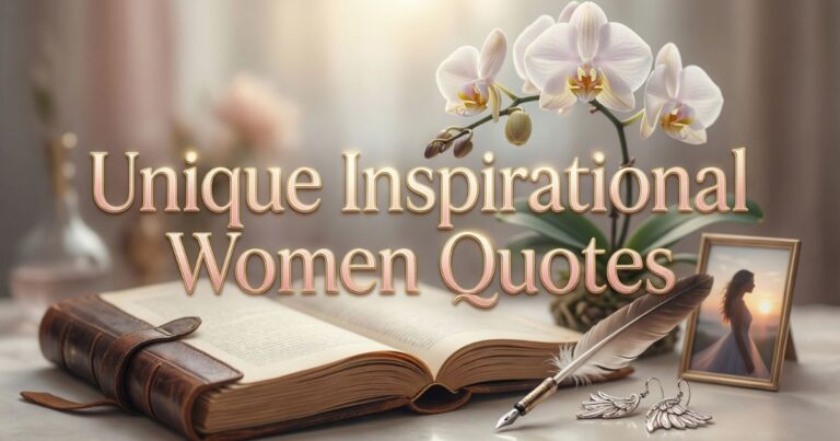 Unique Inspirational Women Quotes