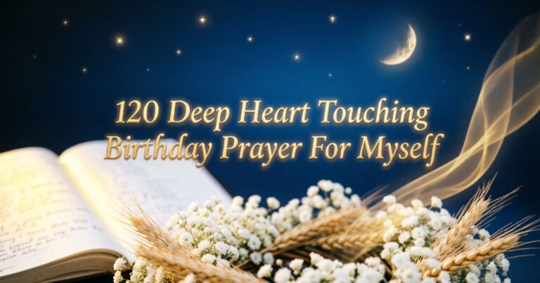 120 Deep Heart Touching Birthday Prayer For Myself