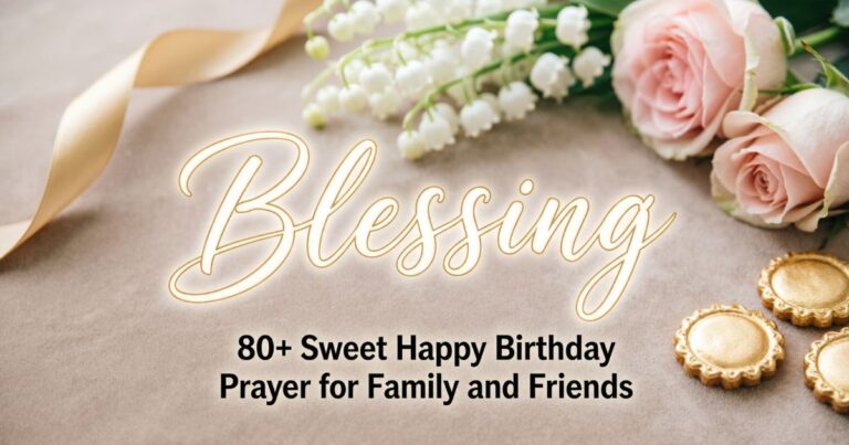 80+ Sweet Happy Birthday Prayer for Family and Friends