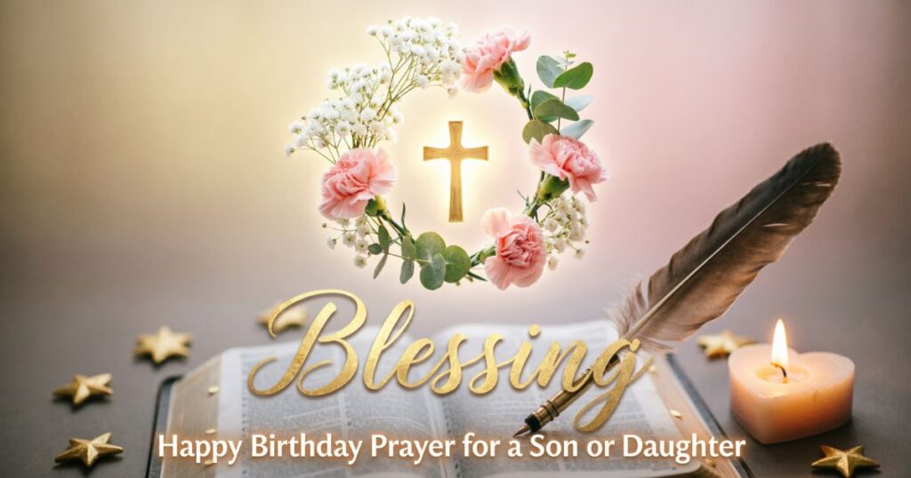 Happy Birthday Prayer for a Son or Daughter