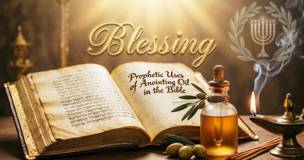 Prophetic Uses of Anointing Oil in the Bible