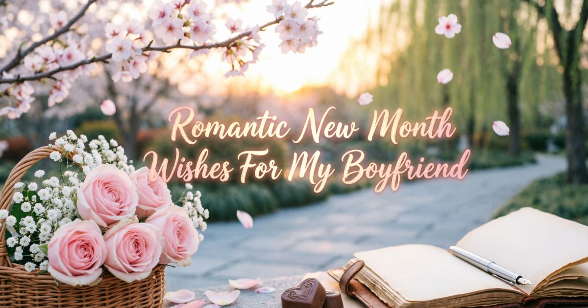 80+ Sweet New Month Wishes To My Love / Crush (Him or Her)