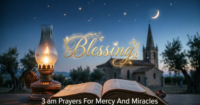 3 am Prayers For Mercy And Miracles