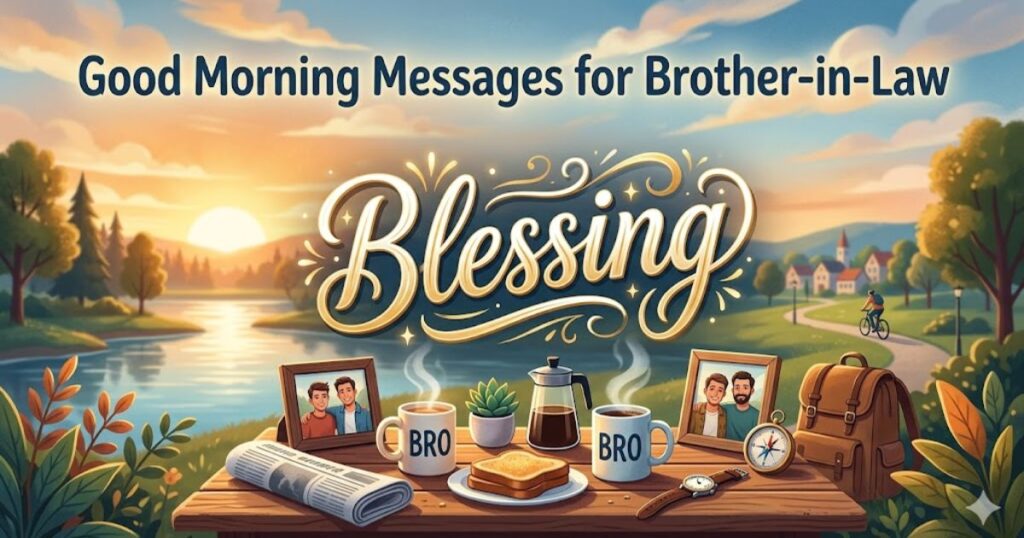 Good Morning Messages for Brother-in-Law