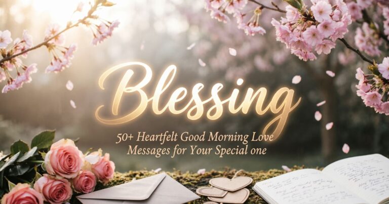 50+ Heartfelt Good Morning Love Messages for Your Special one