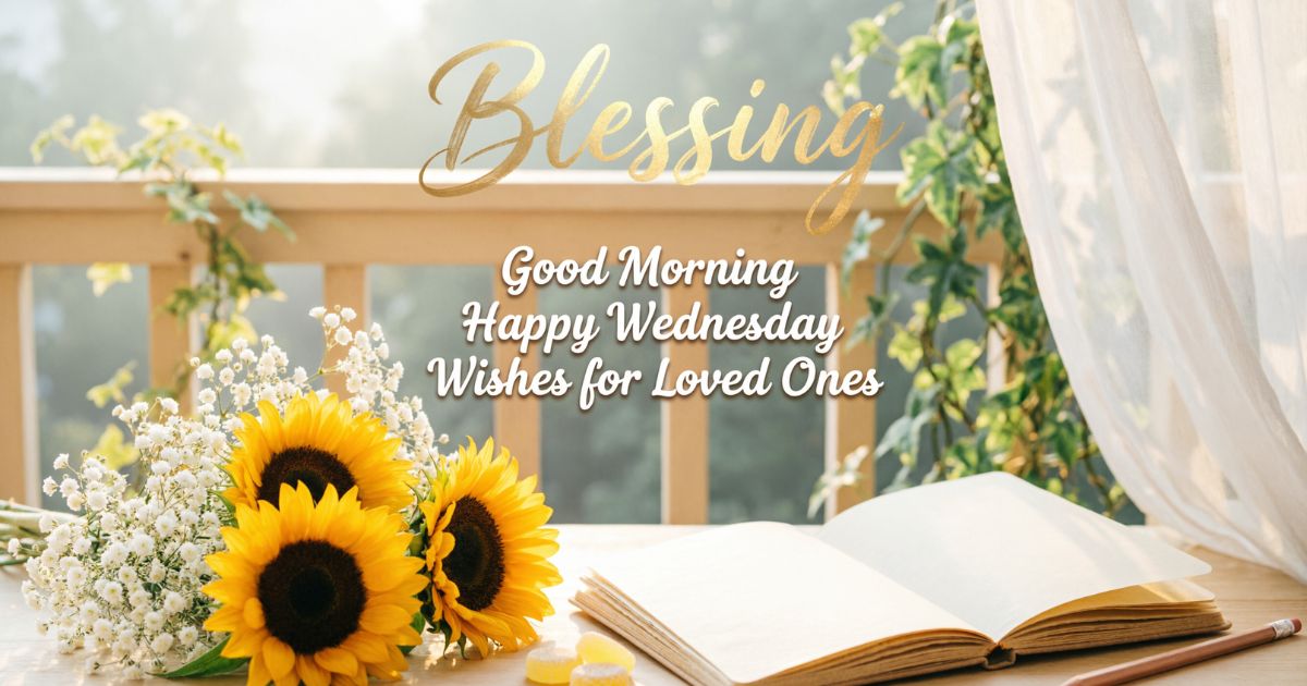 Good Morning Happy Wednesday Wishes for Loved Ones