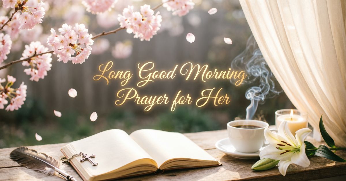 Long Good Morning Prayer for Her
