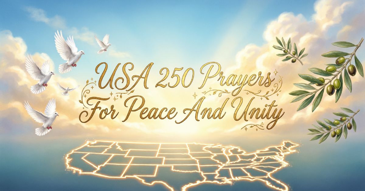 USA 250 Prayers For Peace And Unity