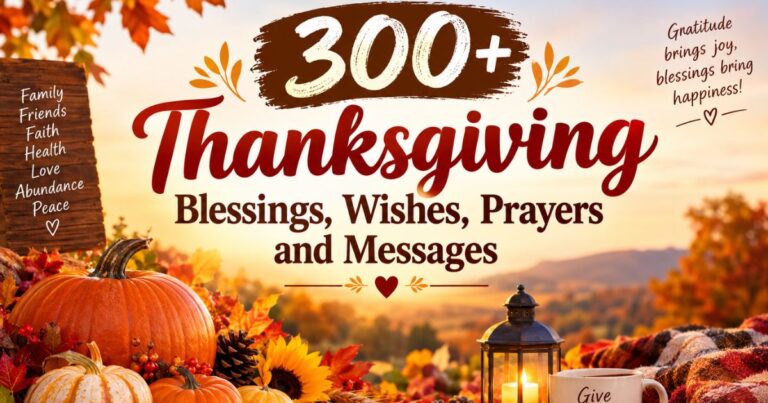 Thanksgiving Blessings