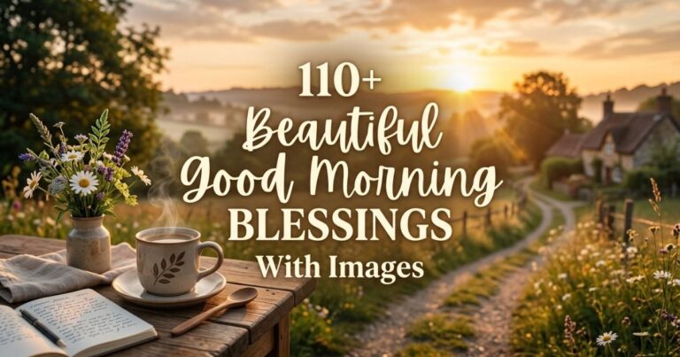 110+ Beautiful Good Morning Blessings with Images