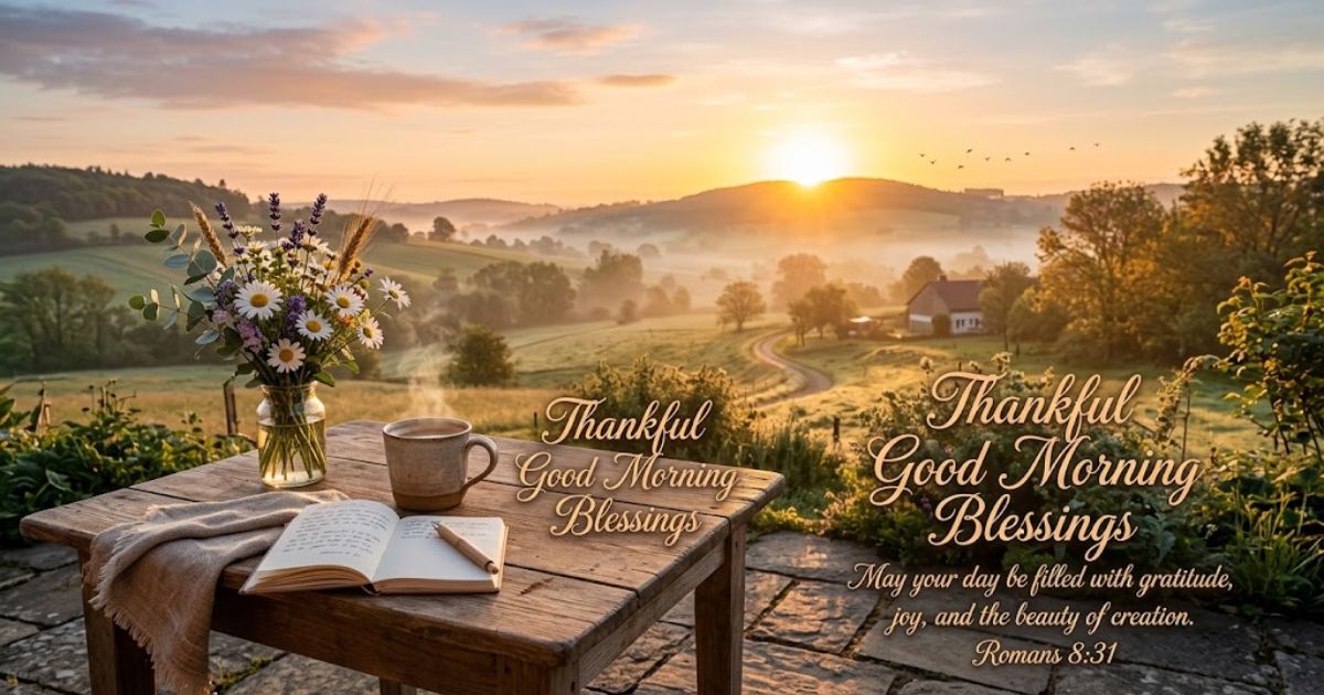 Thankful Good Morning Blessings